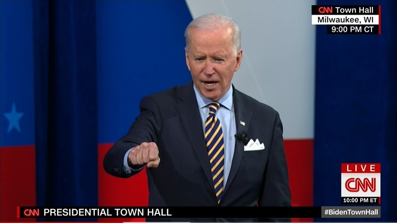 Joe biden cnn Townhall