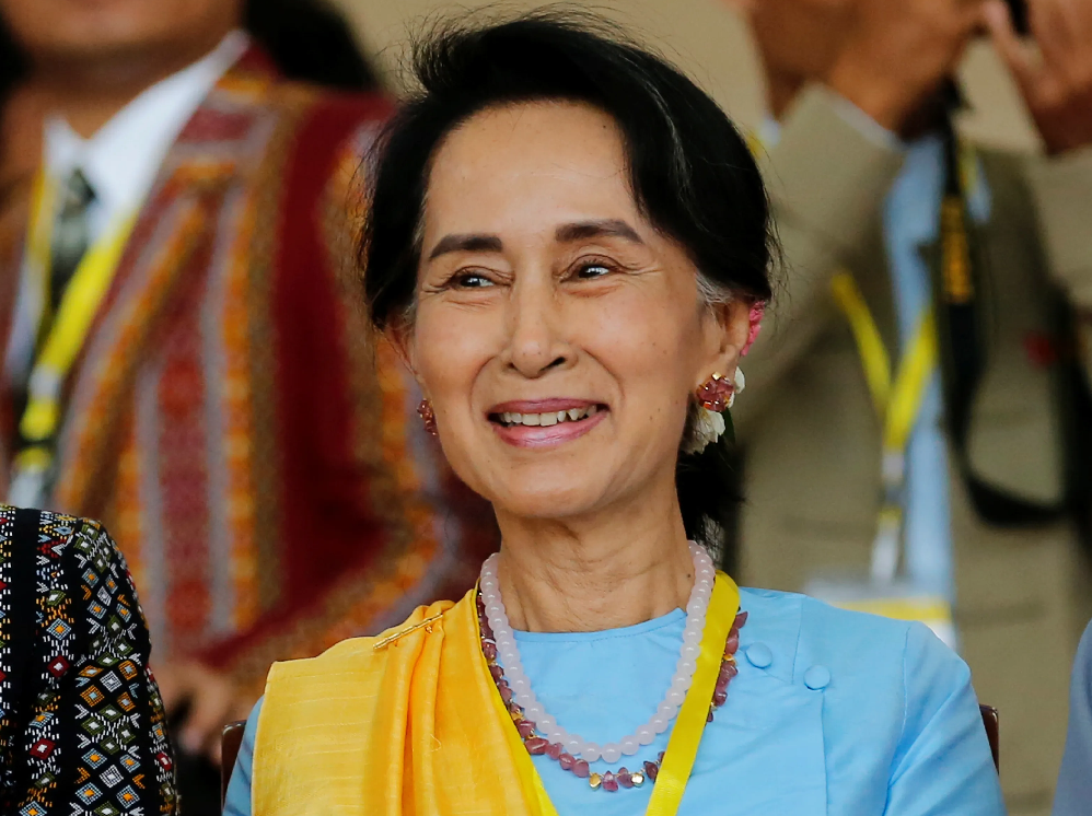 President Of Myanmar Aung San Suu Kyi