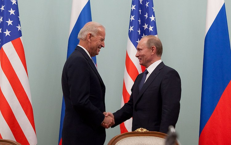 President Biden Of The U.S and President Putin Of Russia