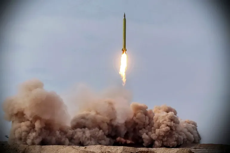 Iranian Missile Launch