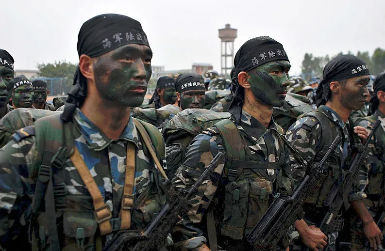 Marines of the PLA, Credit: Wikimedia Commons