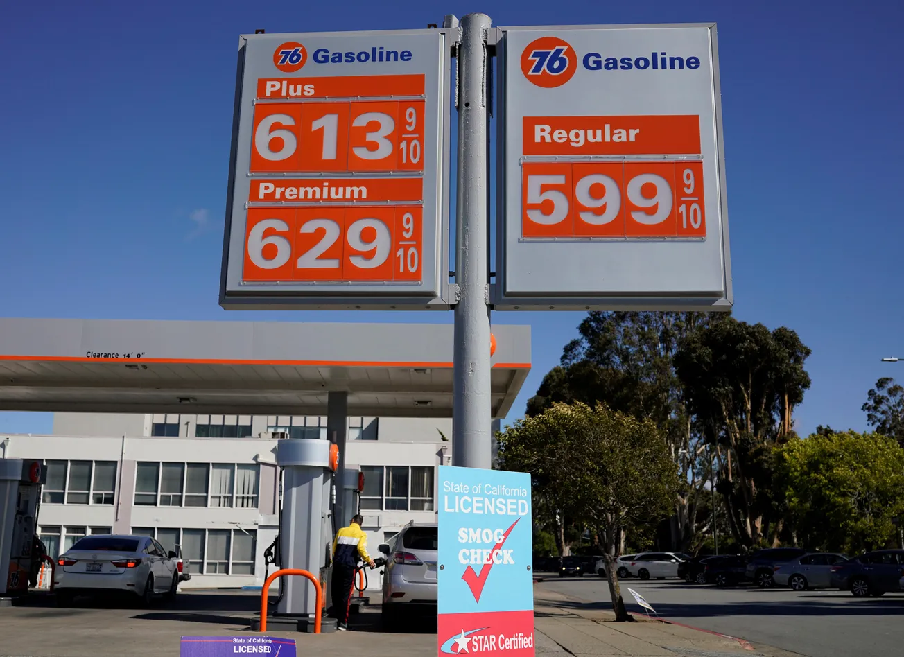 High gas prices in california