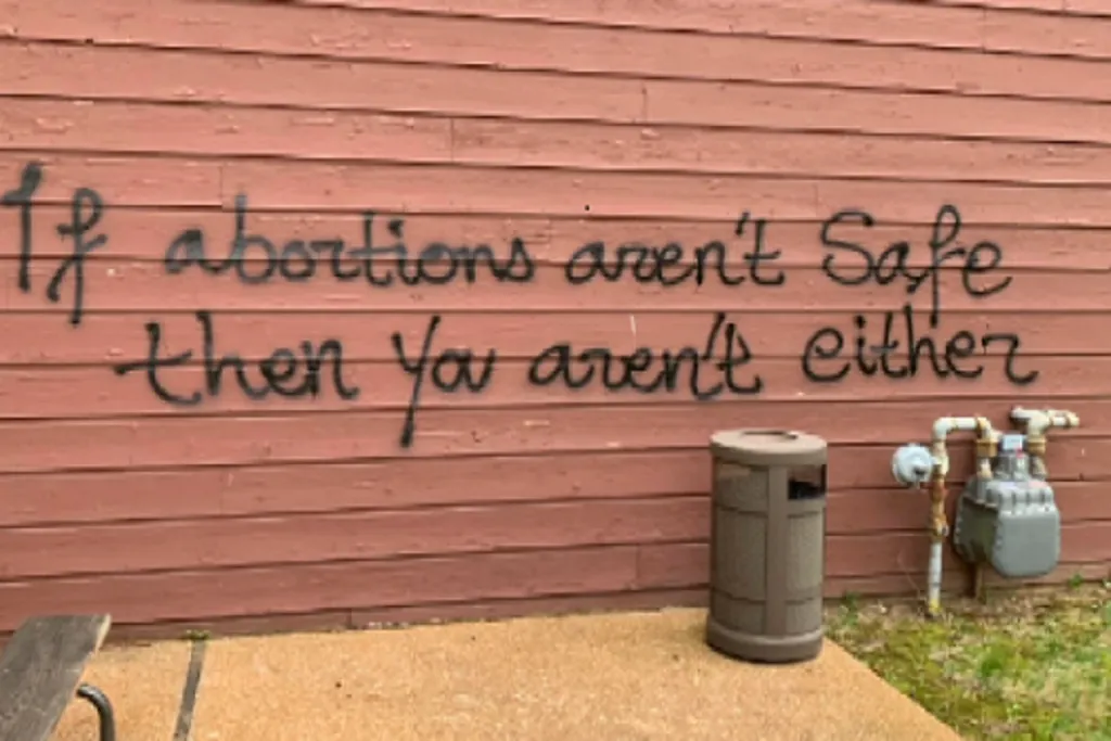 "If abortions aren't safe then you aren't either"