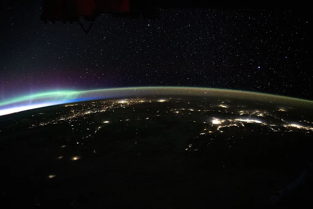 Johnson Space Center (NASA) Image of earth