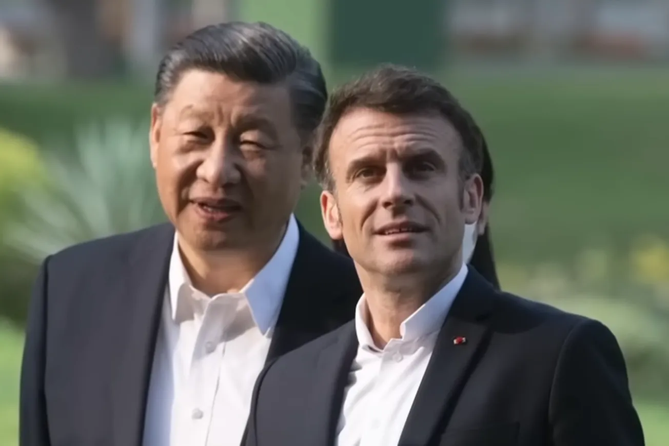 Trump: Macron Is ‘Kissing’ China’s A**: Video