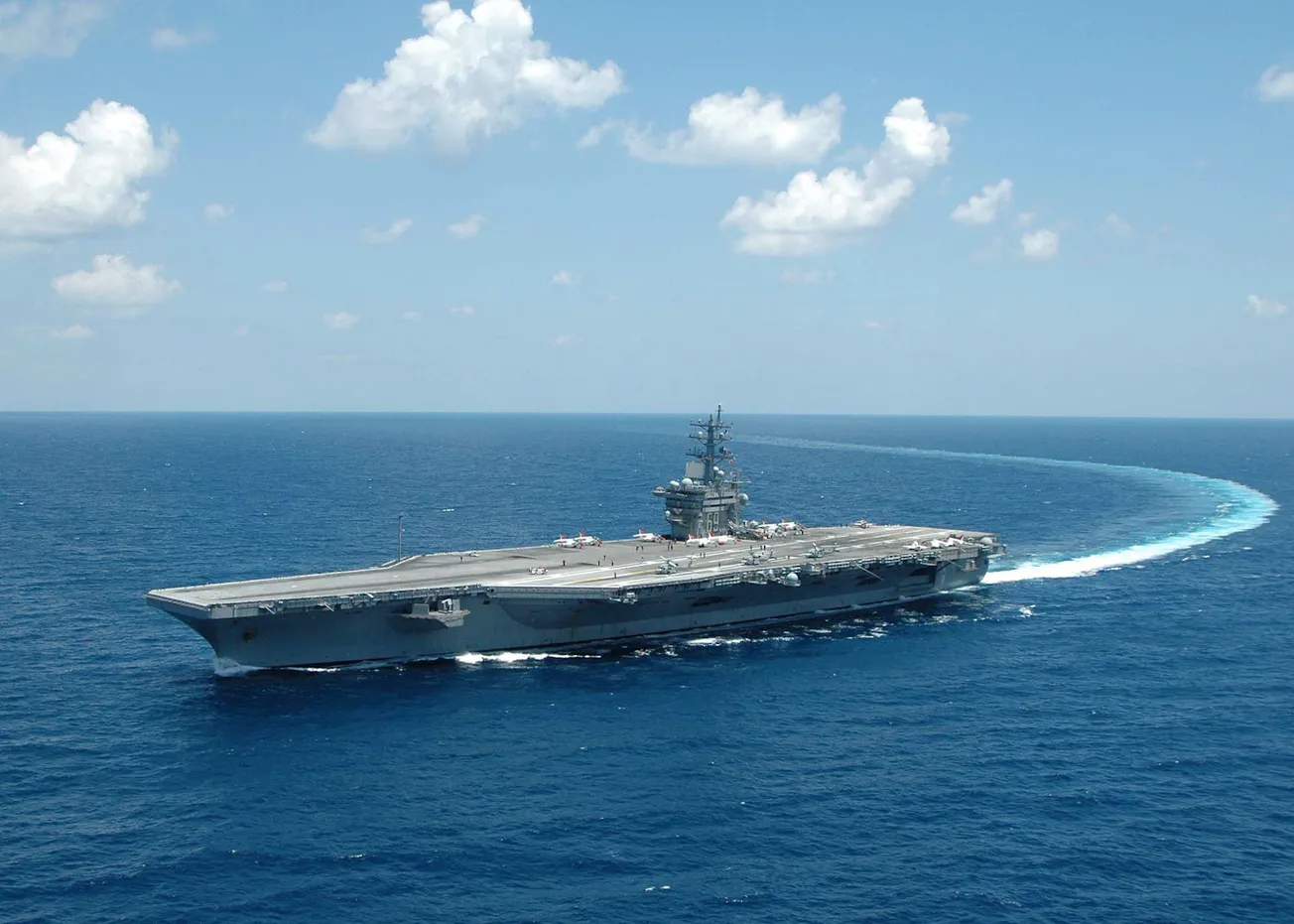 U.S. Moves Carrier Group To Middle East - Infographics