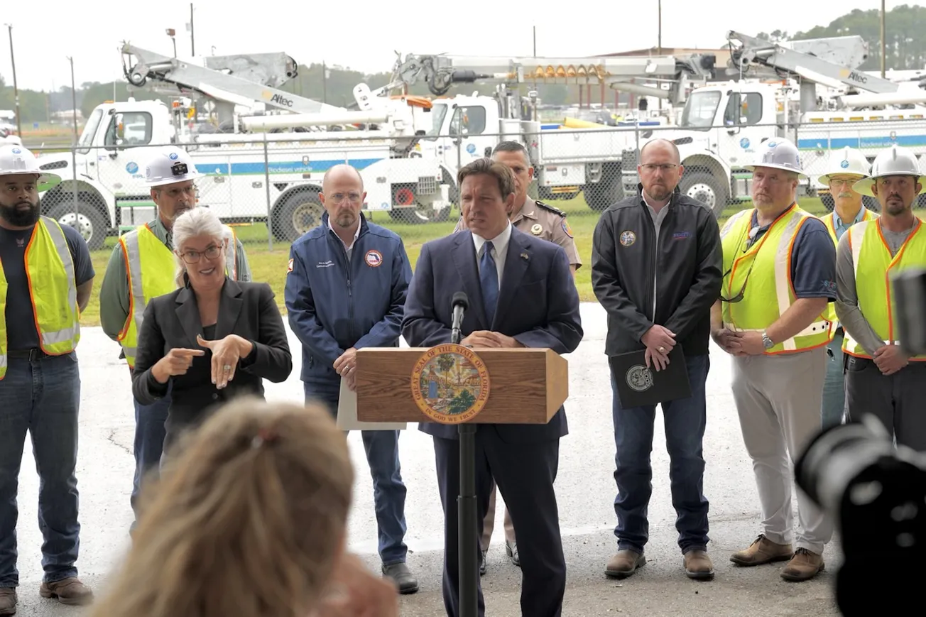 DeSantis's Masterclass In Crisis Management Preparing Florida For Hurricane Milton