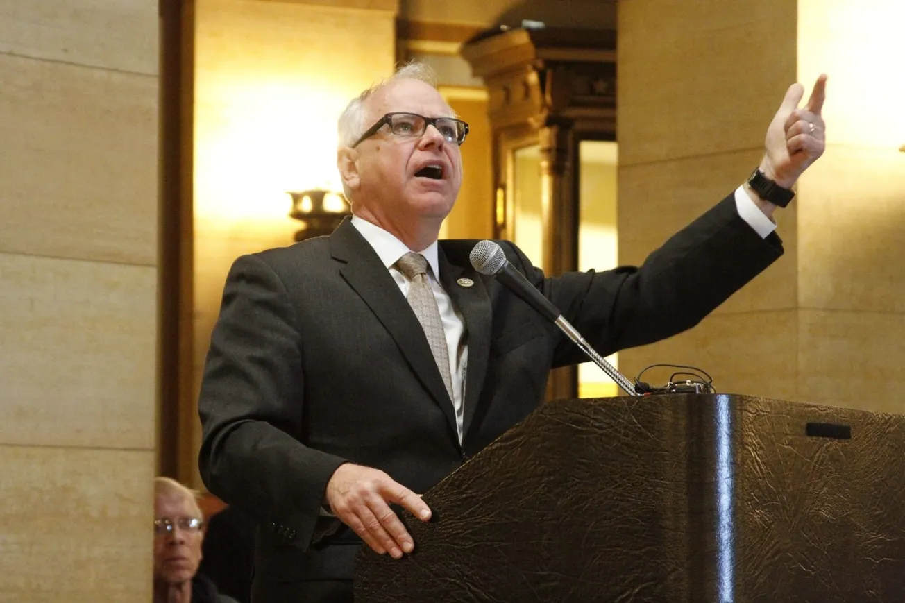 After Running On ‘Protect Democracy’ Platform, Tim Walz Is Silent As State House Dems Refuse To Let GOP Take Control