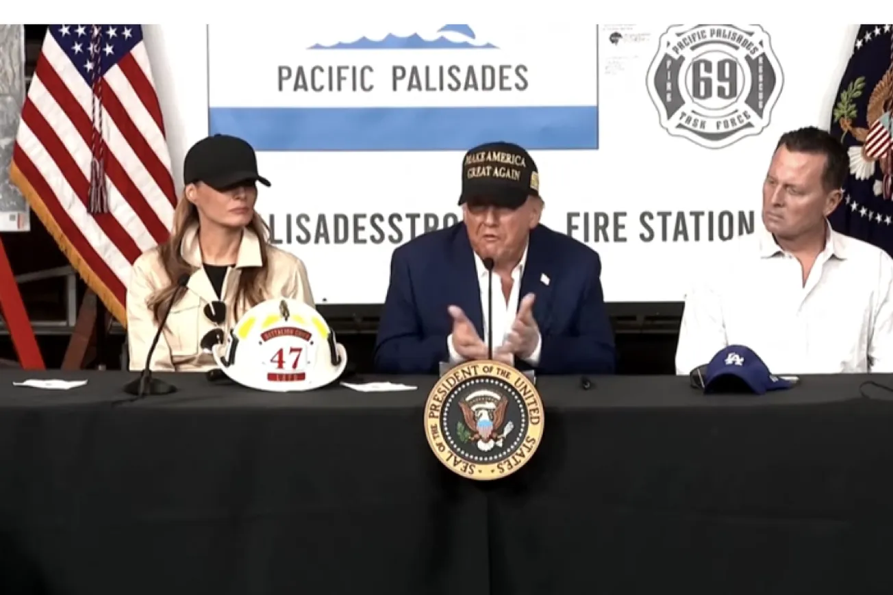 Trump Tells LA Mayor ‘I Know My People’ As He Slams Her For Slow Fire Cleanup