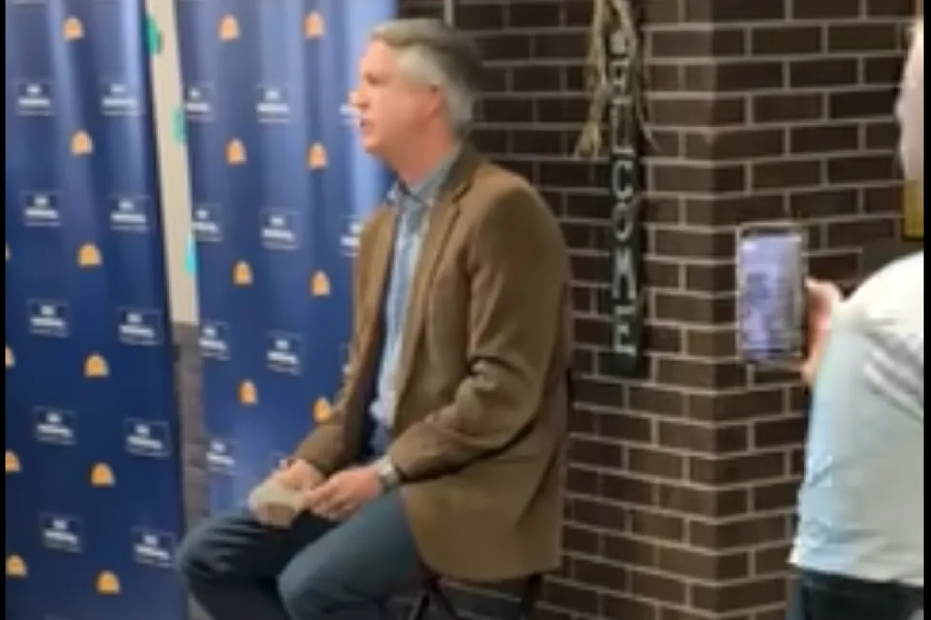 GOP Kansas Senator Roger Marshall Faces ‘One Of The Rudest Audiences’ During Town Hall, Blames ‘Democrat Operatives’