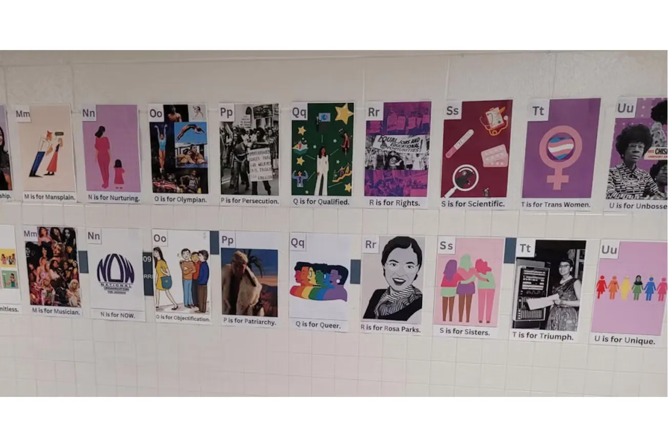 ‘COMPLETE LUNACY’: Parental Rights Leaders Slam ‘ABCs’ Mural Celebrating Men As Part Of ‘Women’s History Month’