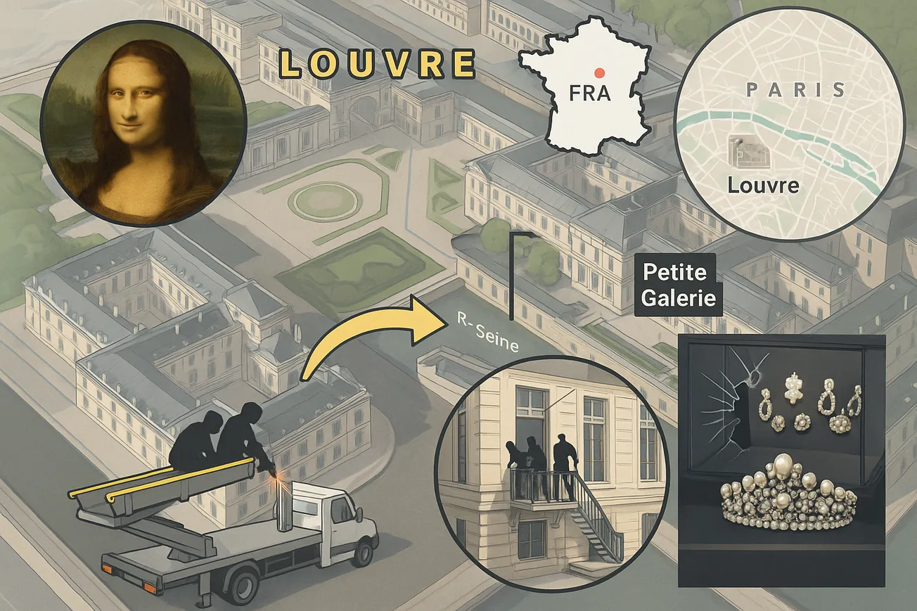 Priceless Jewels Grabbed In Shocking Louvre Heist