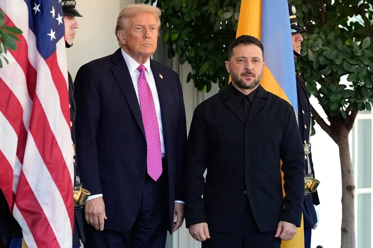 Zelenskyy Meets Trump At White House Amid Arms Talks