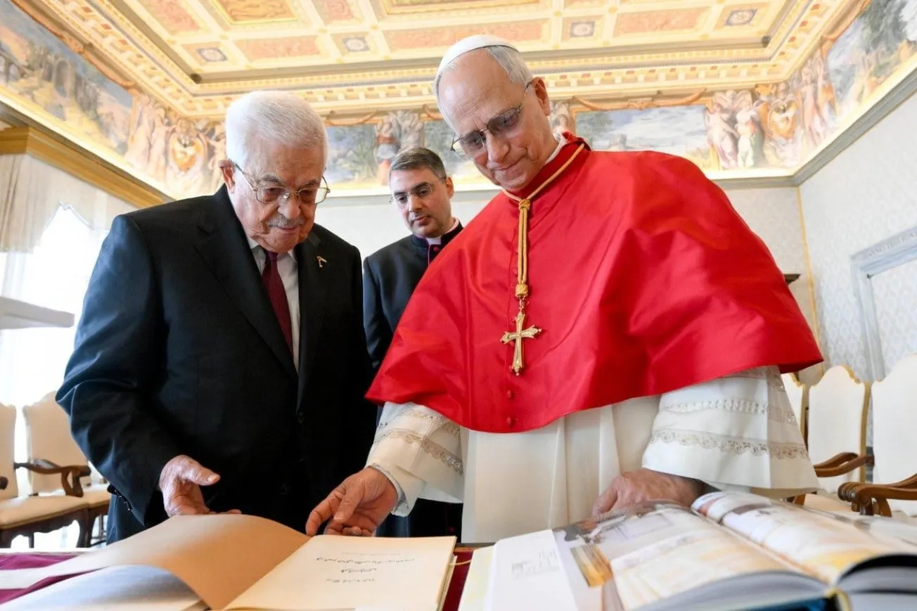 Pope Meets Palestinian Leader Abbas, Pushes For Two-State Solution Amid Gaza Crisis
