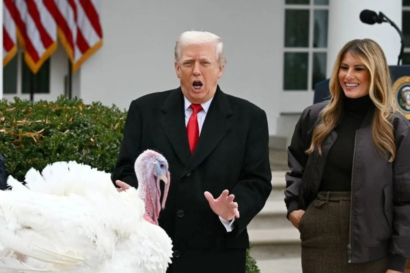 At Turkey Pardon, Trump Predicts Imminent Ukraine Peace Deal