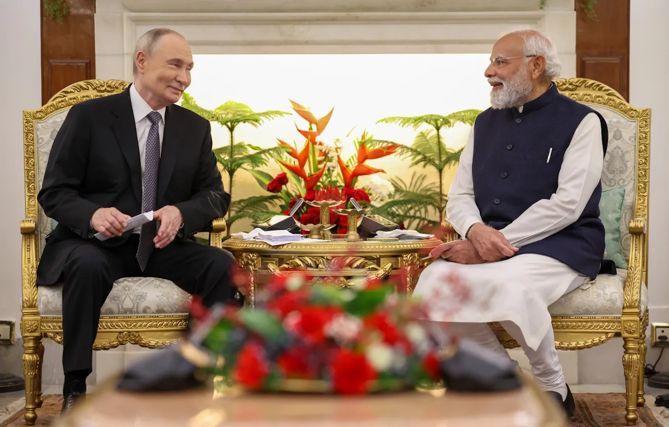Putin And Modi Talk India-Russia Oil And Arms Trade